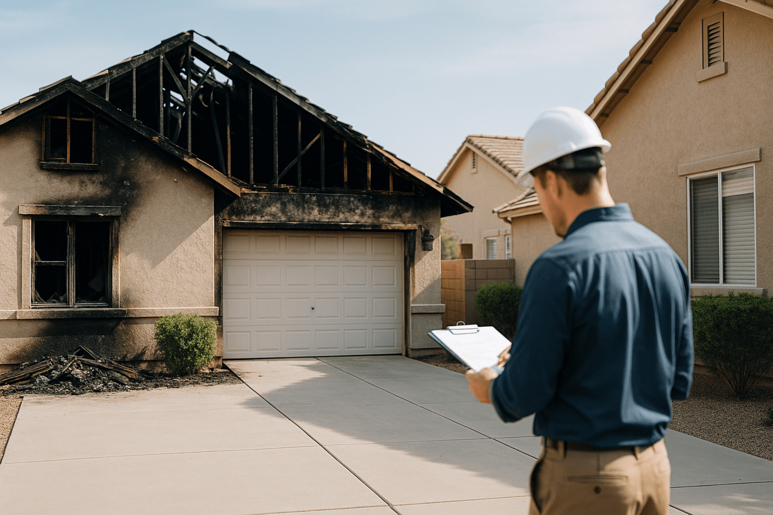 After a House Fire: The Recovery Plan for Mesa & East Valley Homeowners